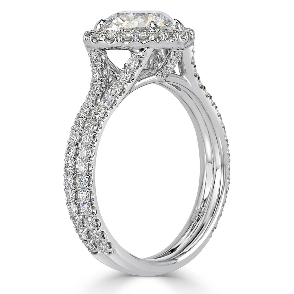 2.27ct Heart Shaped Diamond Engagement Ring