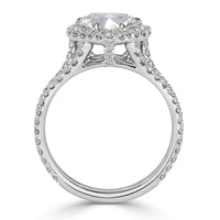 2.27ct Heart Shaped Diamond Engagement Ring