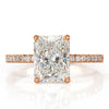 2.81ct Radiant Cut Diamond Engagement Ring