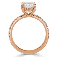 2.81ct Radiant Cut Diamond Engagement Ring