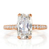 3.02ct Old Mine Cut Diamond Engagement Ring