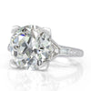 5.27ct Old European Cut Diamond Engagement Ring