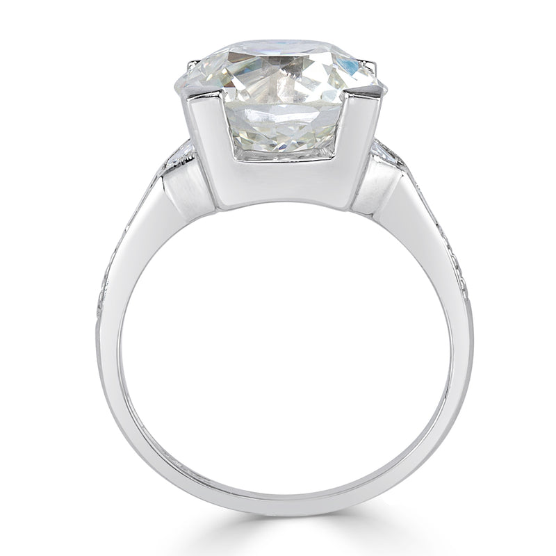 5.27ct Old European Cut Diamond Engagement Ring