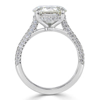4.10ct Round Brilliant Cut Diamond Engagement Ring