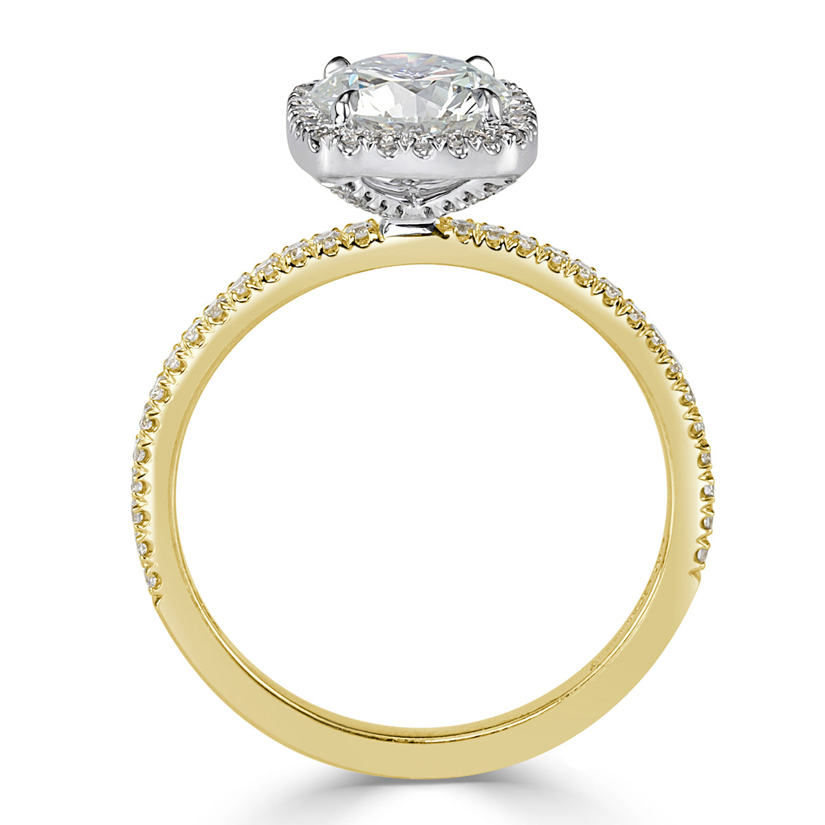 1.55ct Round Brilliant Cut Diamond Engagement Ring