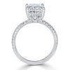 4.39ct Radiant Cut Diamond Engagement Ring