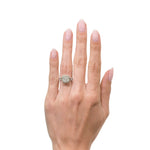 3.38ct Radiant Cut Diamond Engagement Ring