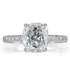 2.57ct Old Mine Cut Diamond Engagement Ring