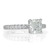 2.10ct Cushion Cut Diamond Engagement Ring