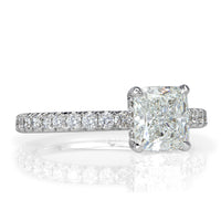 2.10ct Cushion Cut Diamond Engagement Ring