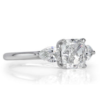 2.31ct Cushion Cut Diamond Engagement Ring