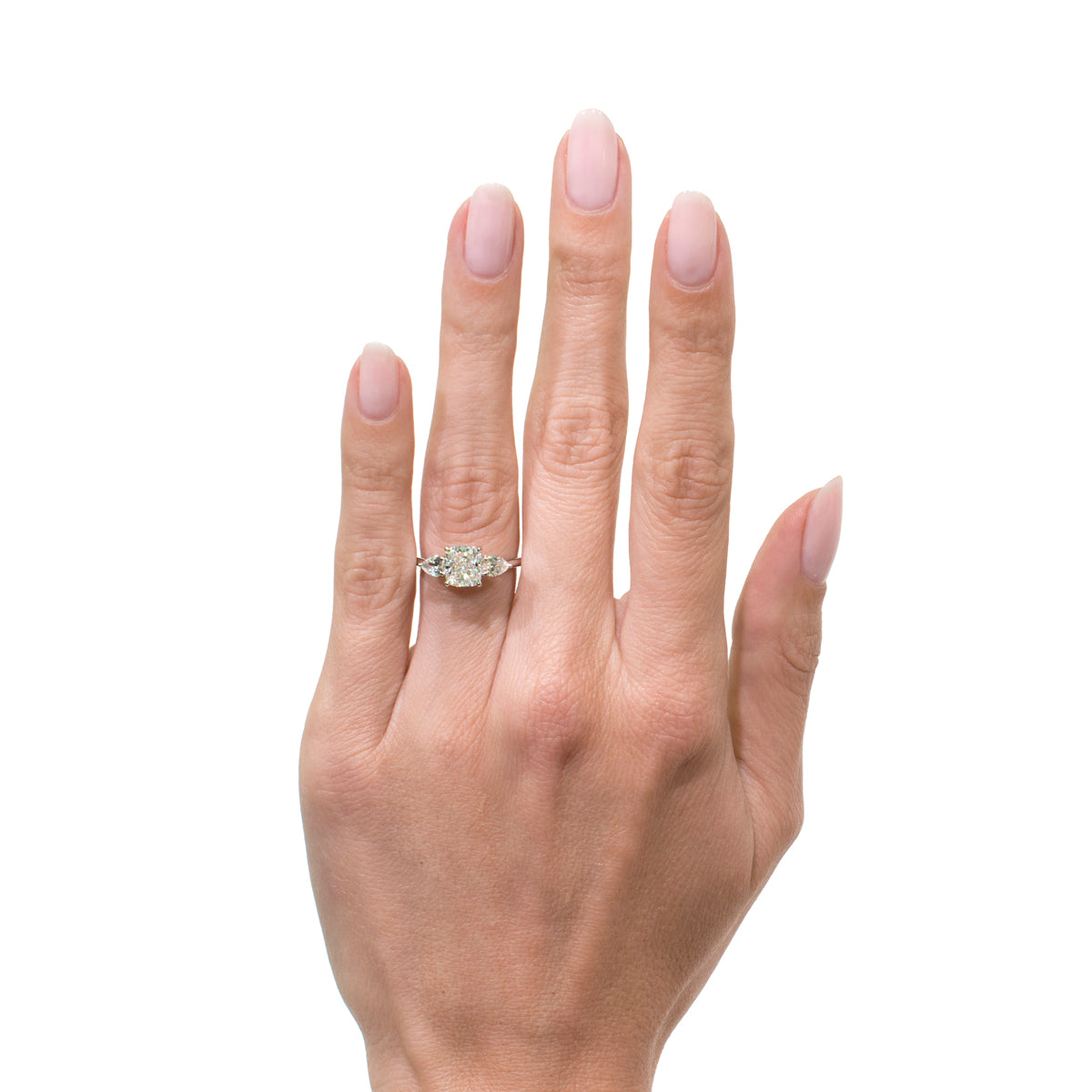 2.31ct Cushion Cut Diamond Engagement Ring