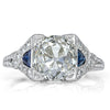3.95ct Old European Cut Diamond Engagement Ring