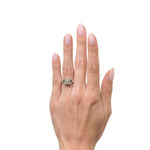 3.95ct Old European Cut Diamond Engagement Ring