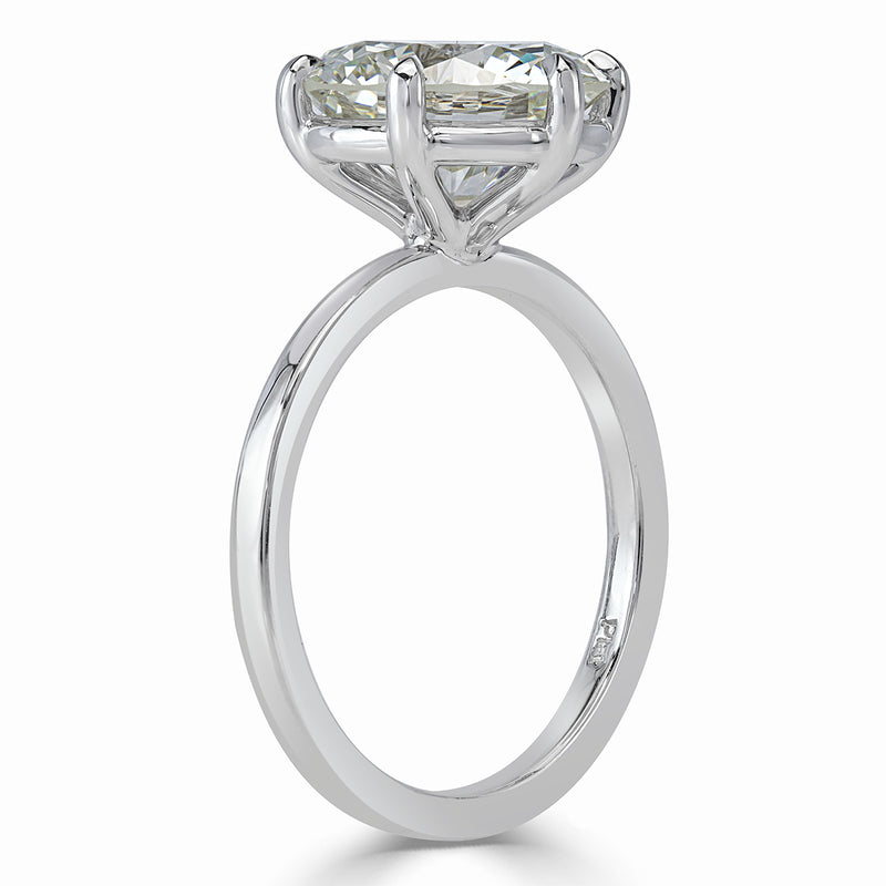 3.55ct Round Brilliant Cut Diamond Engagement Ring