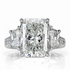 6.47ct Radiant Cut Diamond Engagement Ring