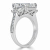 6.47ct Radiant Cut Diamond Engagement Ring