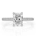 1.91ct Radiant Cut Diamond Engagement Ring