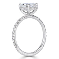 1.91ct Radiant Cut Diamond Engagement Ring
