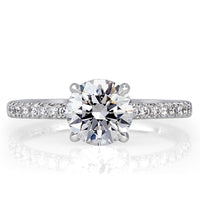 1.65ct Round Brilliant Cut Diamond Engagement Ring