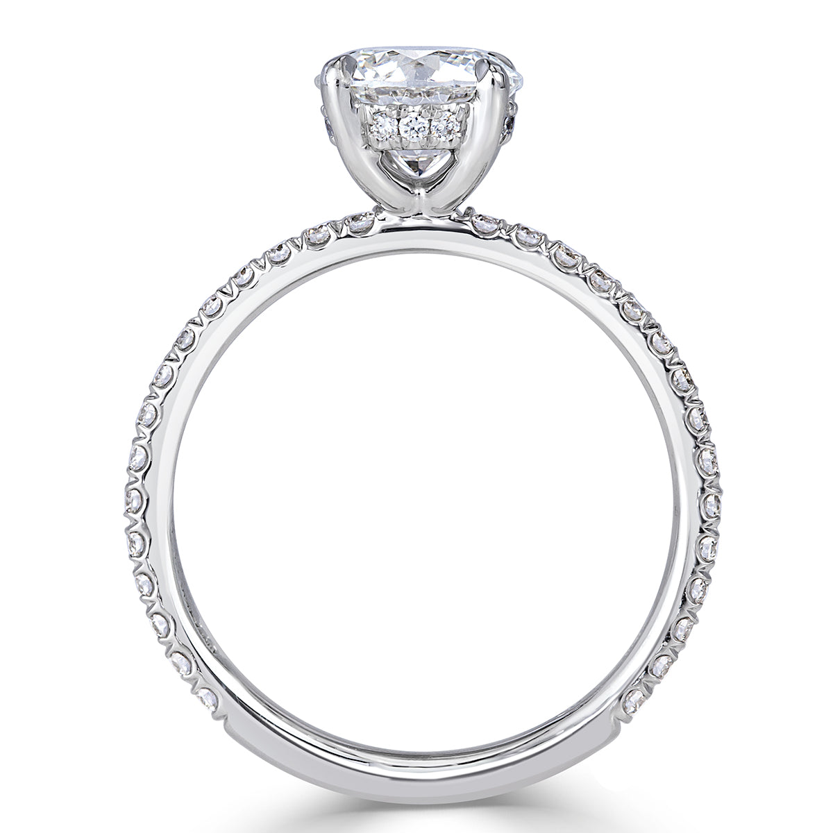 1.65ct Round Brilliant Cut Diamond Engagement Ring