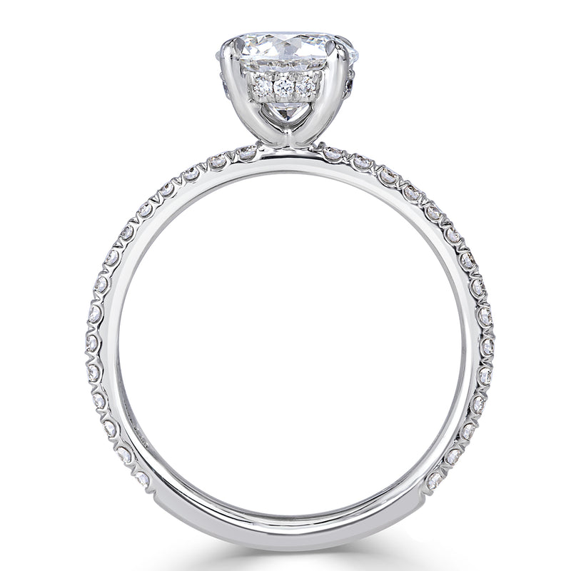 1.65ct Round Brilliant Cut Diamond Engagement Ring