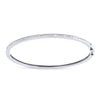 0.60ct Baguette Diamond Bangle in 14k White Gold