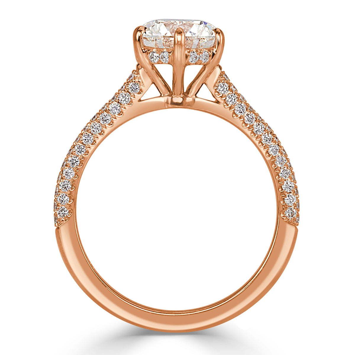 1.97ct Round Brilliant Cut Diamond Engagement Ring