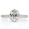 2.32ct Old Mine Cut Diamond Engagement Ring
