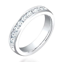 0.75ct Round Brilliant Cut Diamond Men's Wedding Band