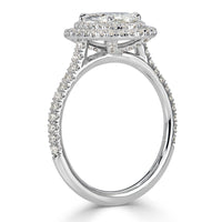 1.59ct Oval Cut Diamond Engagement Ring