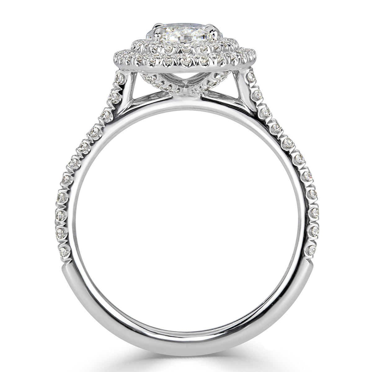 1.59ct Oval Cut Diamond Engagement Ring
