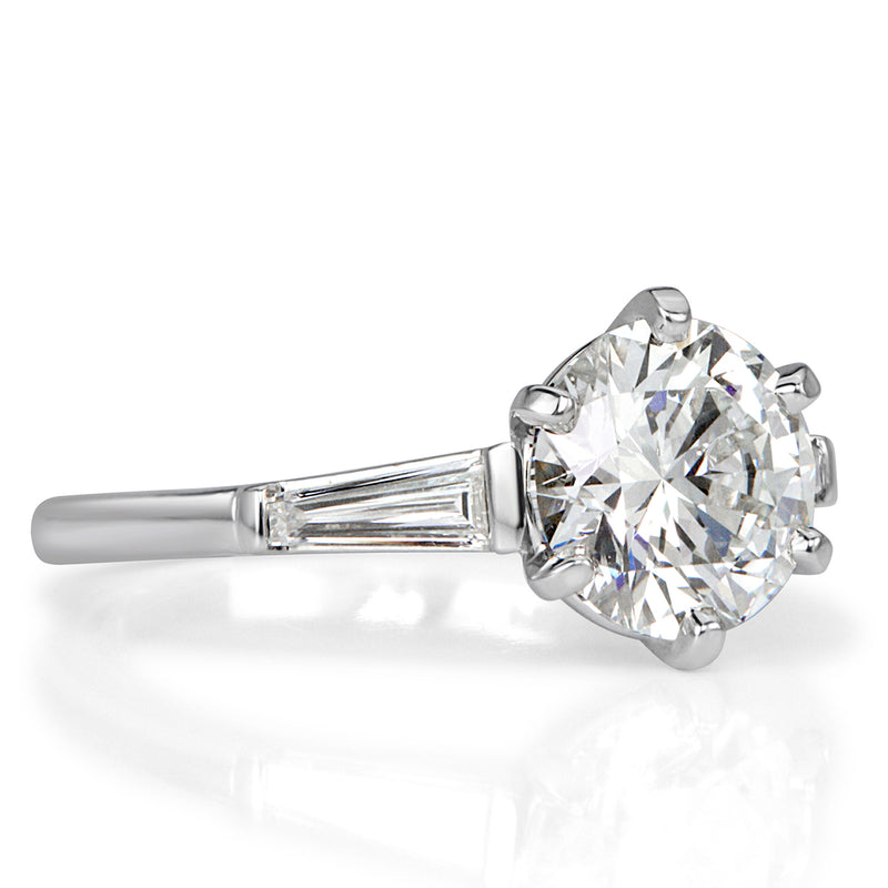 2.38ct Round Brilliant Cut Diamond Engagement Ring