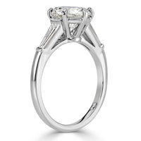 2.38ct Round Brilliant Cut Diamond Engagement Ring
