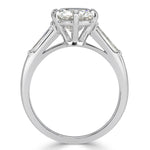 2.38ct Round Brilliant Cut Diamond Engagement Ring