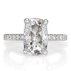 2.53ct Old Mine Cut Diamond Engagement Ring
