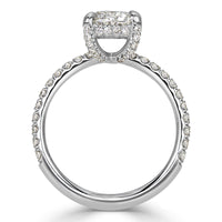 2.53ct Old Mine Cut Diamond Engagement Ring