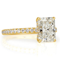 2.53ct Radiant Cut Diamond Engagement Ring