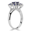 1.82ct Round Cut Sapphire and Diamond Estate Ring