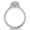 1.00ct Oval Cut Diamond Engagement Ring