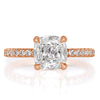 1.76ct Old Mine Cut Diamond Engagement Ring
