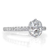 1.70ct Old Mine Cut Diamond Engagement Ring
