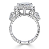 4.80ct Heart Shaped Diamond Engagement Ring