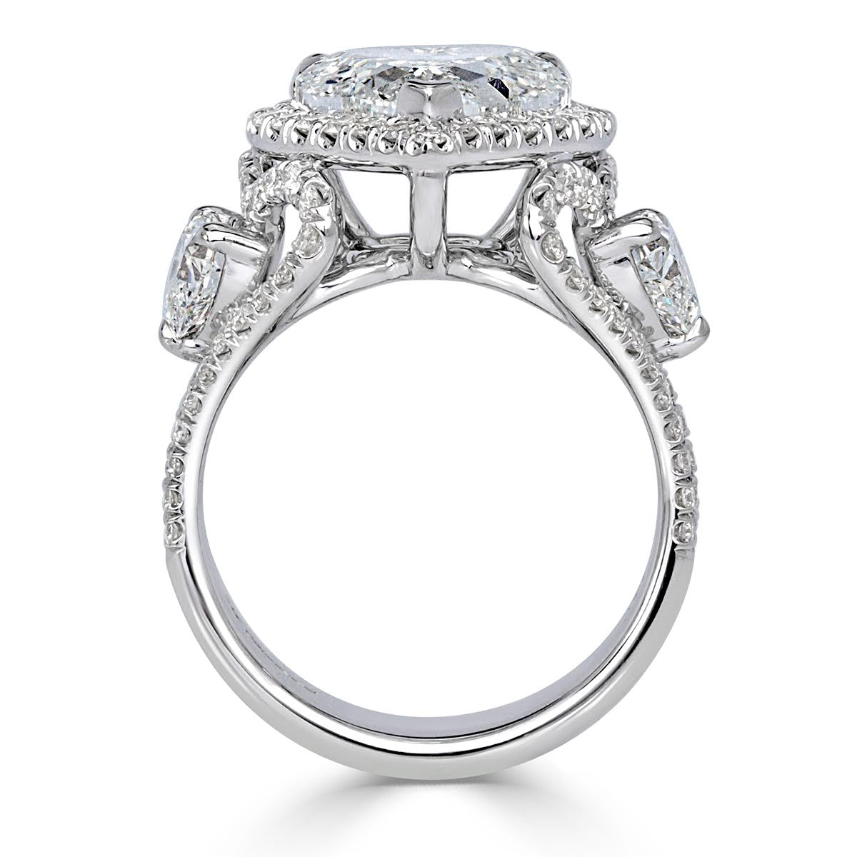 4.80ct Heart Shaped Diamond Engagement Ring