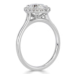 1.48ct Oval Cut Diamond Engagement Ring