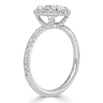 1.87ct Round Brilliant Cut Diamond Engagement Ring
