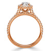 1.47ct Oval Cut Diamond Engagement Ring