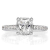 1.70ct Old Mine Cut Diamond Engagement Ring