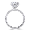 4.35ct Oval Cut Diamond Engagement Ring