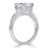 4.27ct Emerald Cut Diamond Engagement Ring